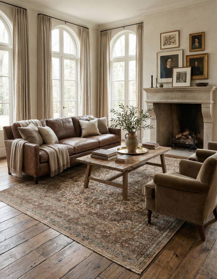 Detail image of  9' 8 x 12' 7  Hand Knotted Ultra Vintage Persian Wool Rug