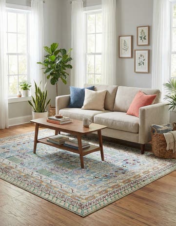 Blue Aqua Rug
