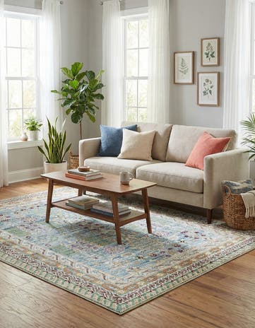 Blue Aqua Rug