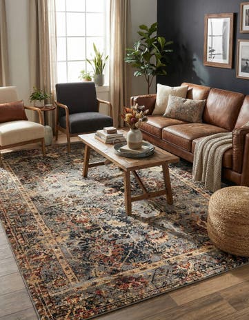 5' 3 x 8' Saturn Rug