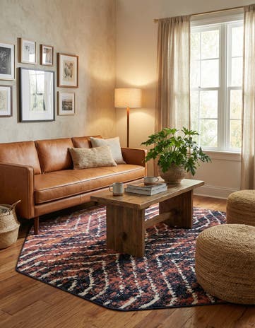7' 10 x 7' 10 Tagine Octagon Rug
