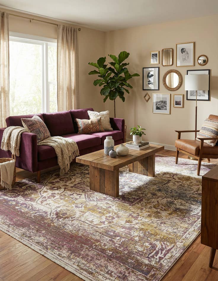 Detail image of  9' x 11' 7 Deepa Rug