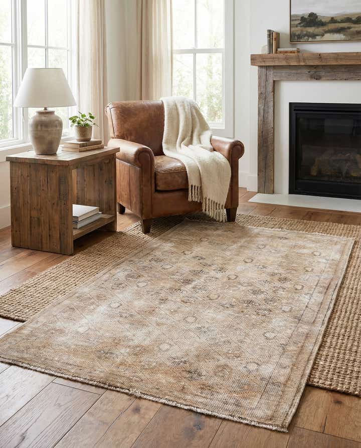 3' x 5' 2 Hand Knotted Ultra Vintage Persian Wool Rug