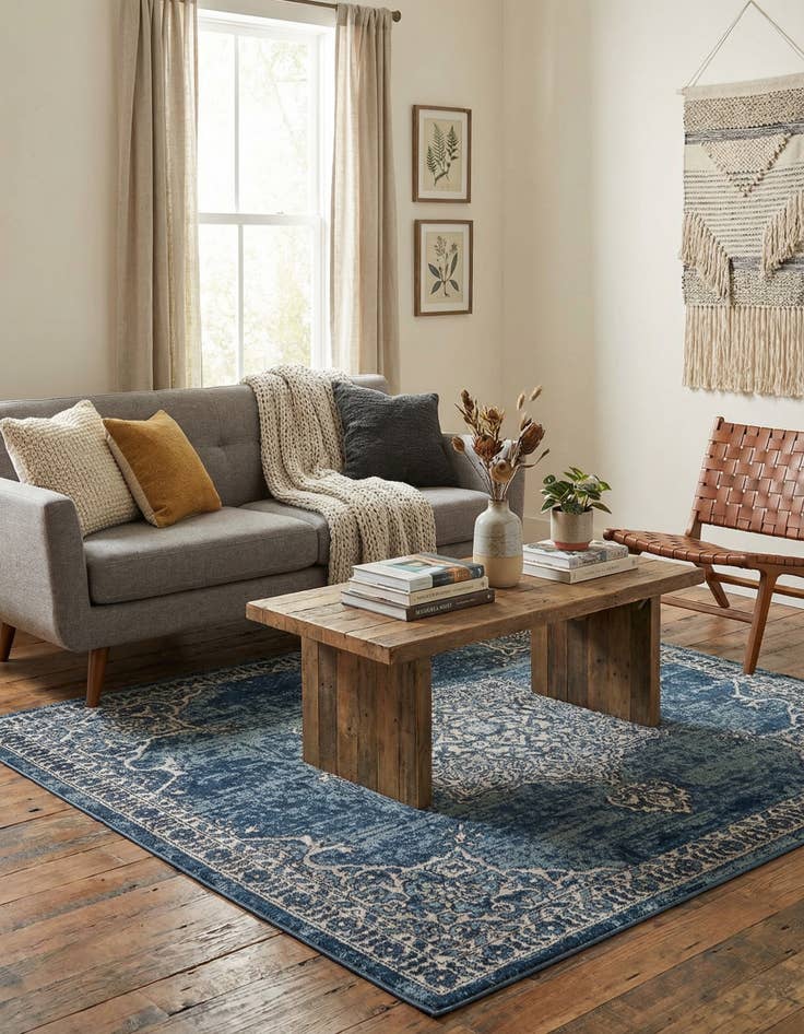 Detail image of  6' x 6' Nyla Square Rug