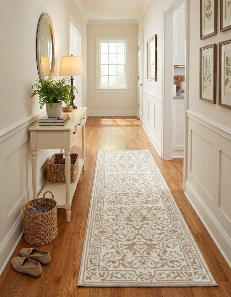 Detail image of 2' x 7' Hermitage Runner Rug