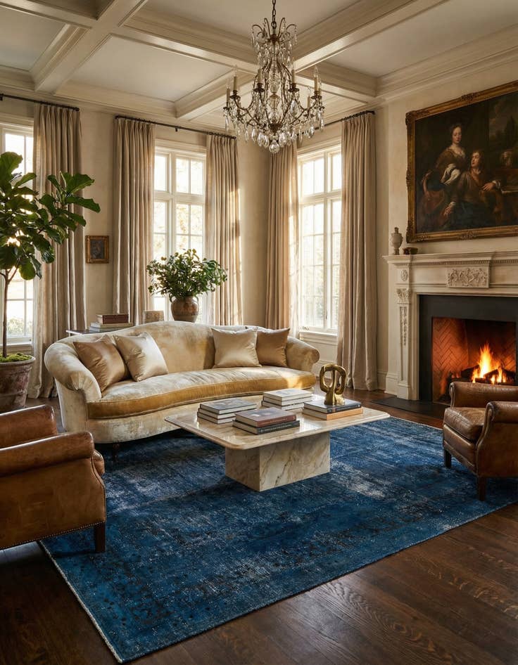 Detail image of 8' 1 x 10' 7  Hand Knotted Ultra Vintage Persian Wool Rug