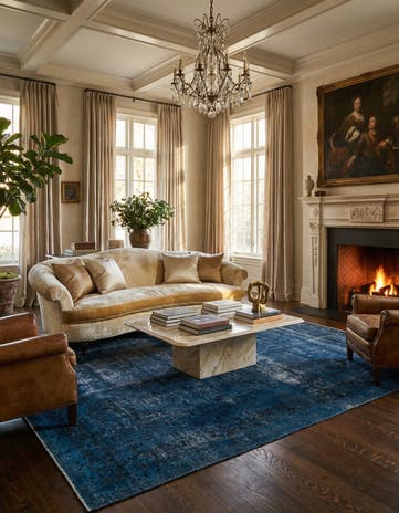 8' 1 x 10' 7 Hand Knotted Ultra Vintage Persian Wool Rug