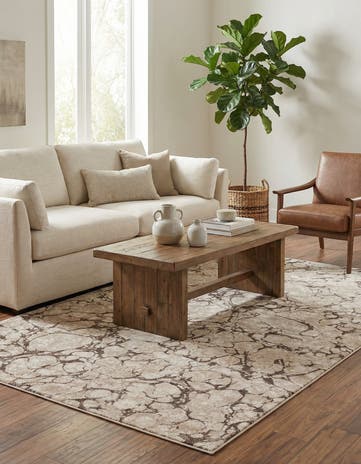 Brown Oasis Rug