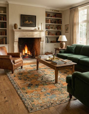 5' x 6' 2 Hamedan Rug