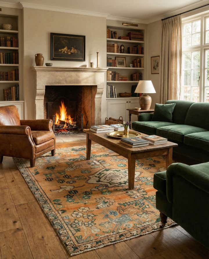 5' x 6' 2 Hamedan Rug