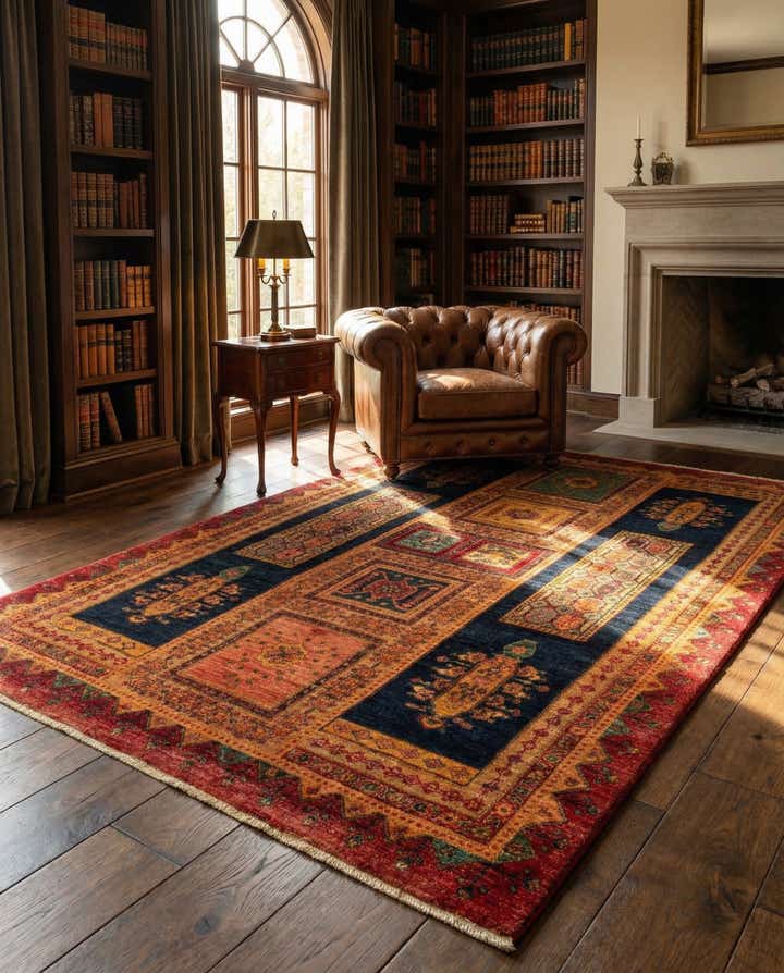 4' 7 x 6' 7 Kashkuli Rug