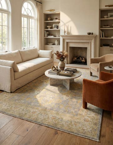 5' 10 x 8' Kaizar Wool Rug