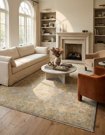 5' 10 x 8' Kaizar Wool Rug