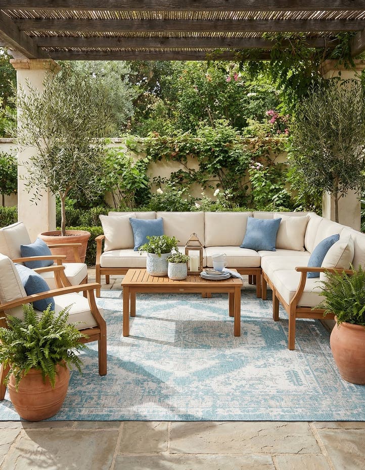 10' x 10' Easy-Clean Traditional Indoor / Ou...
