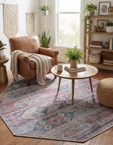 Washable Sisu Octagon Rug