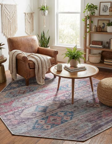 Washable Sisu Octagon Rug