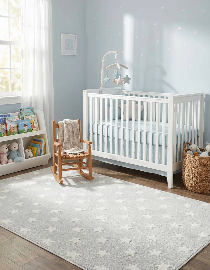 Detail image of 4' x 6' Whimsy Kids Rug