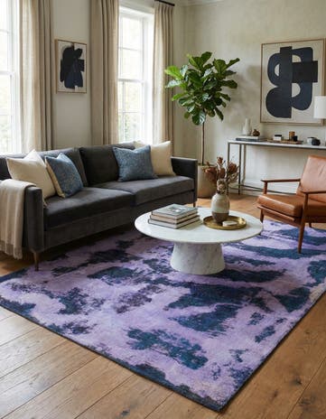 6' x 9' Hand Knotted Ultra Vintage Persian Wool Rug