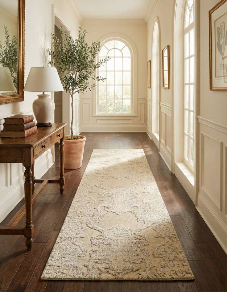 Detail image of 2' 8 x 8' 10  Hand Knotted Darya Runner Rug