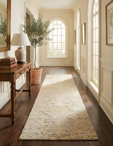 2' 8 x 8' 10 Hand Knotted Darya Runner Rug