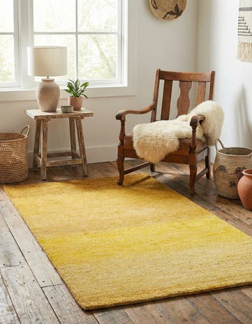 2' 5 x 4' 9 Hand Knotted Kashkuli Gabbeh Wool Rug
