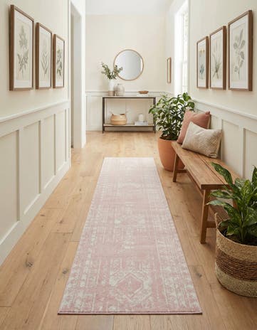 Pink Lennon Runner Rug