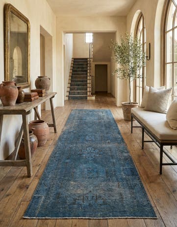 3' 6 x 12' 1 Hand Knotted Ultra Vintage Persian Wool Runner Rug