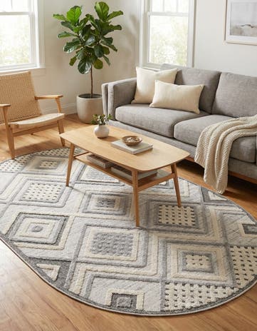 5' 3 x 8' Arlo Oval Rug