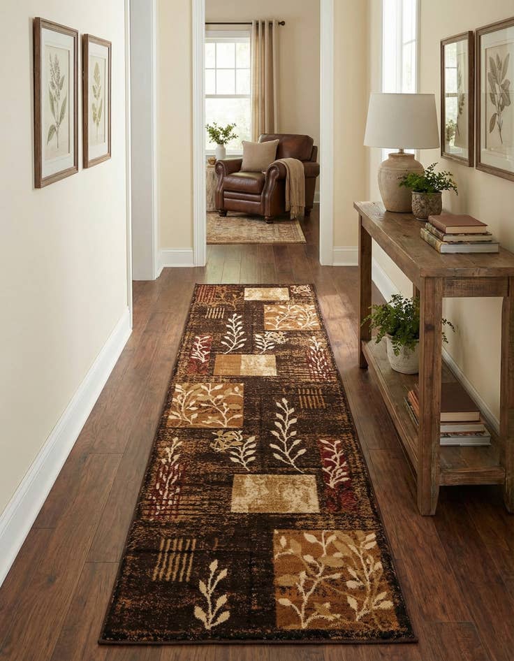 Detail image of 2' 7 x 10' Cafe Runner Rug