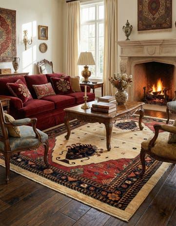 4' 11 x 6' 11 Kashkuli Rug