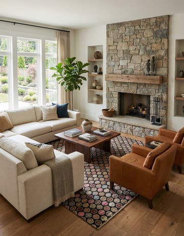 6' 1 x 9' Hand Knotted Darya Wool Rug
