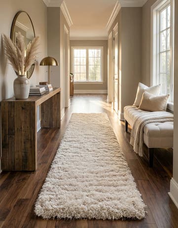 2' 7 x 13' Infinity Shag Runner Rug