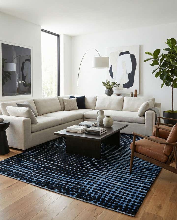 7' 10 x 10' 4 Hand Knotted Darya Wool Rug