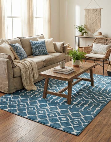 4' x 6' Kasbah Trellis Rug
