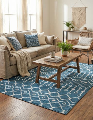 4' x 6' Kasbah Trellis Rug