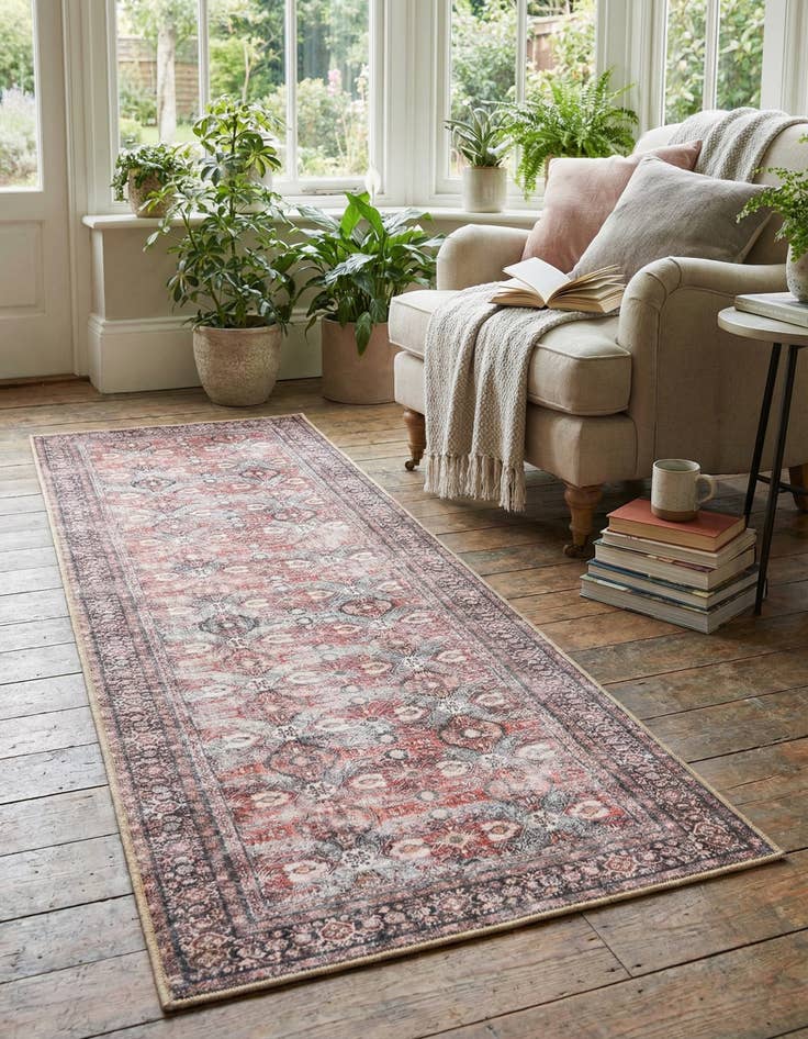 Detail image of 2' 7 x 10' Timeless Runner Rug