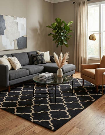 5' x 8' Luna Wool Rug