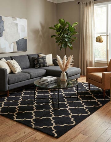 5' x 8' Luna Wool Rug