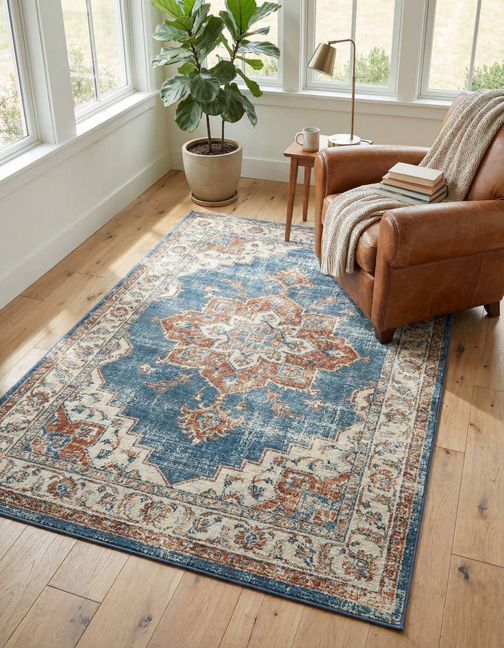 Detail image of  5' 3 x 8' Nyla Rug