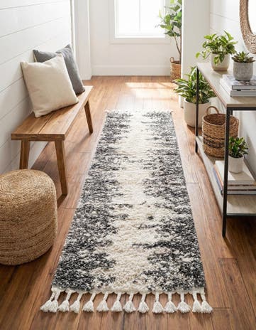 2' x 6' Serenity Shag Runner Rug