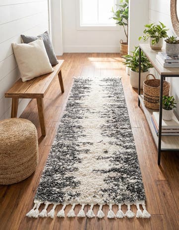 2' x 6' Serenity Shag Runner Rug