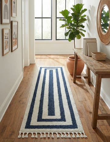 2' 7 x 12' Boho Runner Rug