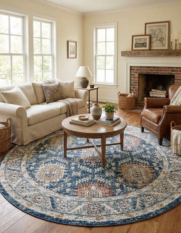 7' x 7' Nyla Round Rug