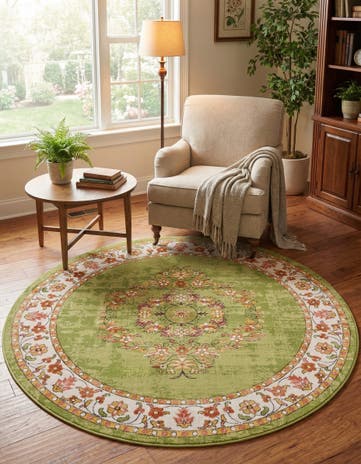 7' 10 x 7' 10 Lucerne Round Rug