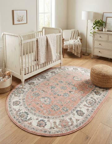 Rose Aurelia Oval Rug