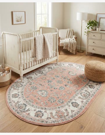 Rose Aurelia Oval Rug