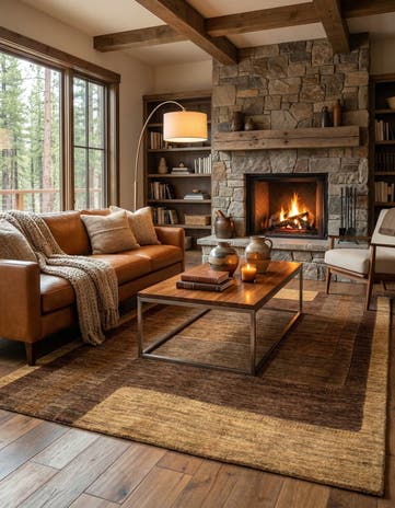 5' 1 x 6' 7 Juma Wool Rug