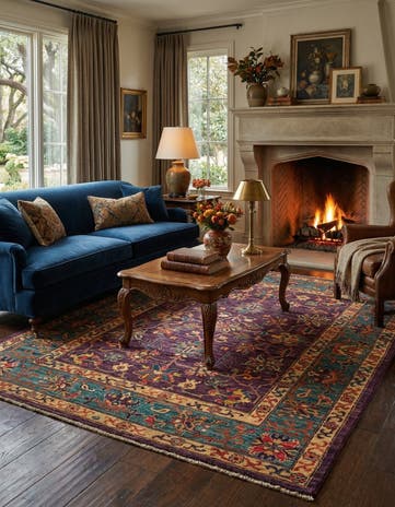 4' 11 x 6' 4 Sara Wool Rug