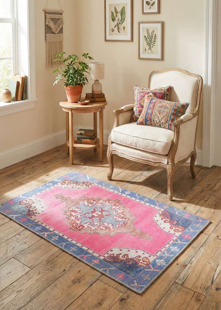 2' x 3' Washable Timeless Rug