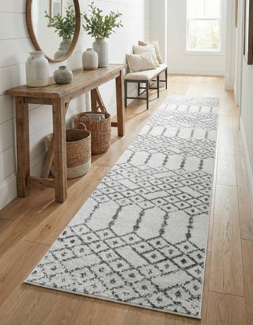 2' x 9' 10 Paxon Trellis Runner Rug